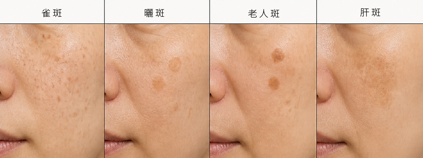 常見斑點種類
